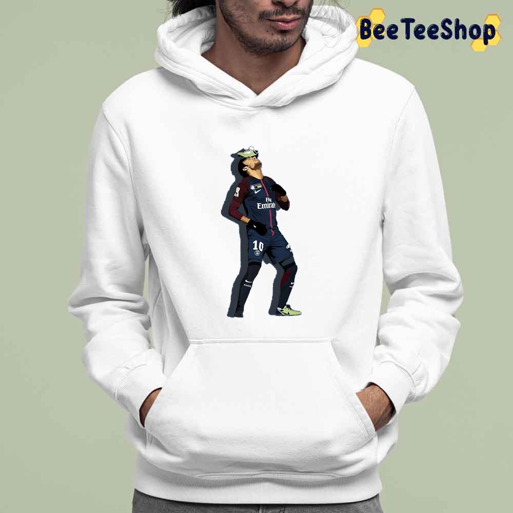 Playing With His Shose Neymar Football Unisex T-Shirt Playing With His Shose Neymar Football Unisex T-Shirt