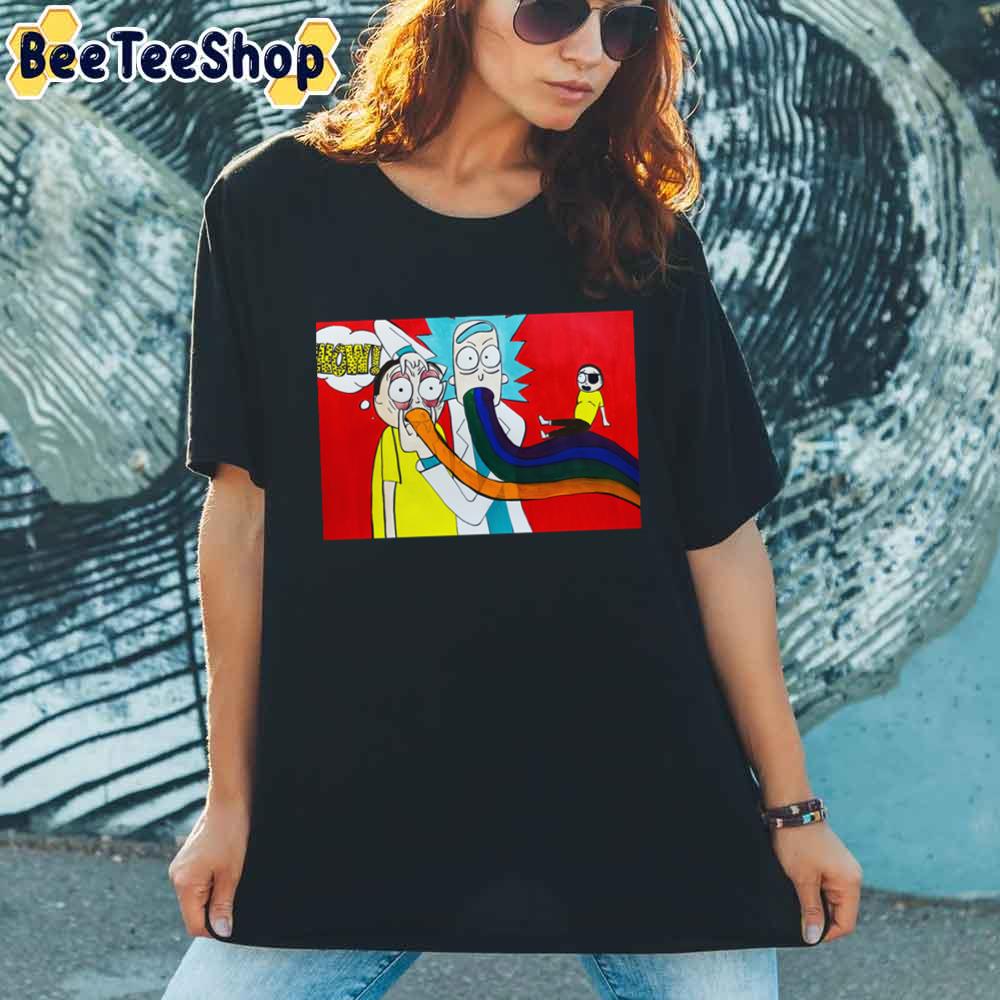 Pop Art Premium Rick And Morty unisex T-Shirt Pop Art Premium Rick And Morty unisex T-Shirt