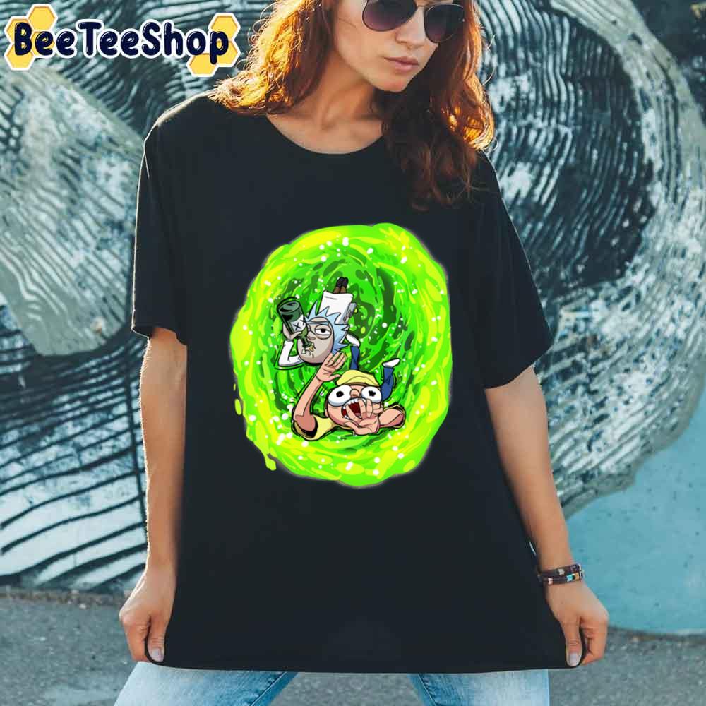 Portal Divin Rick And Morty unisex T-Shirt Portal Divin Rick And Morty unisex T-Shirt