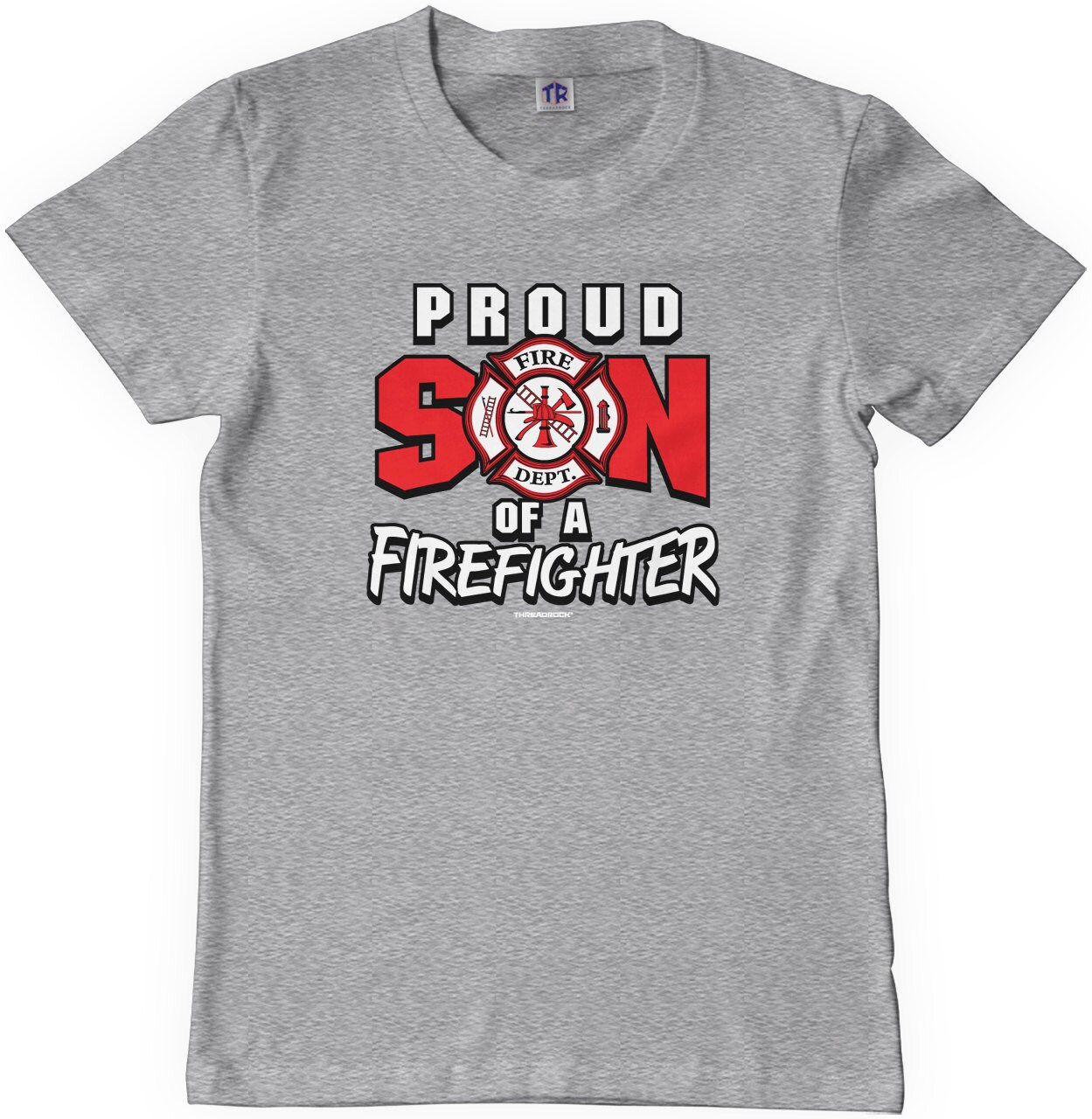 Proud Son Of A Firefighter Boys' Youth T-Shirt Proud Son Of A Firefighter Boys' Youth T-Shirt