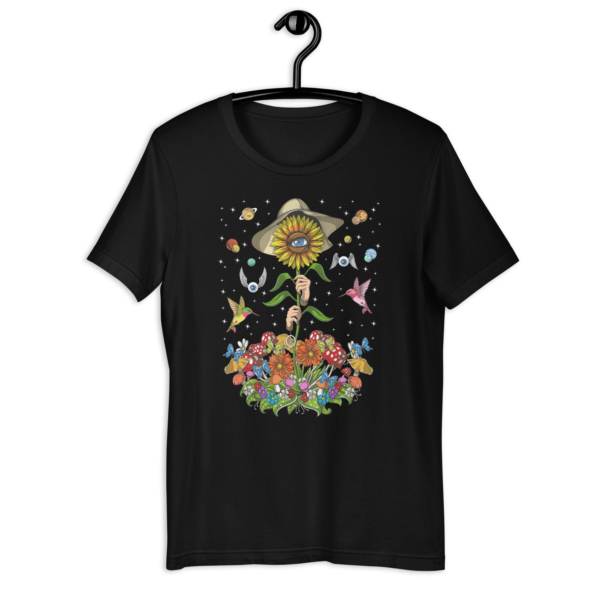 Psychedelic Hippie Sunflower Unisex Sweatshirt Psychedelic Hippie Sunflower Unisex Sweatshirt