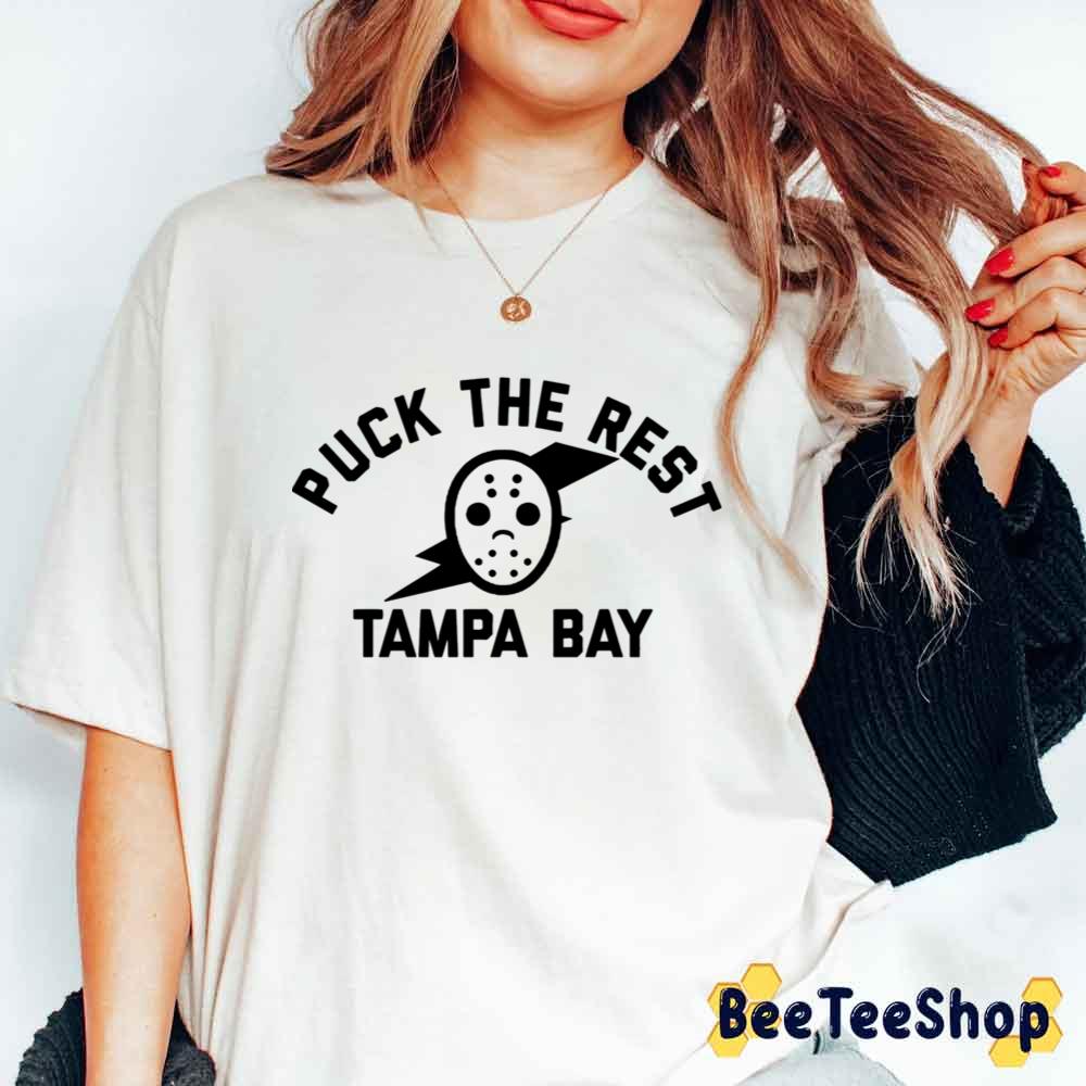 Puck The Rest Tampa Bay Lightning Hockey Unisex T-Shirt Puck The Rest Tampa Bay Lightning Hockey Unisex T-Shirt