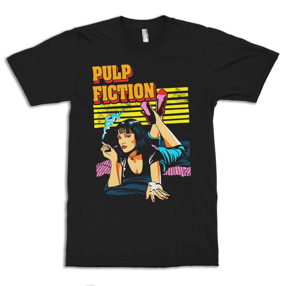 Pulp Ficton Mia Wallace T-Shirt Pulp Ficton Mia Wallace T-Shirt