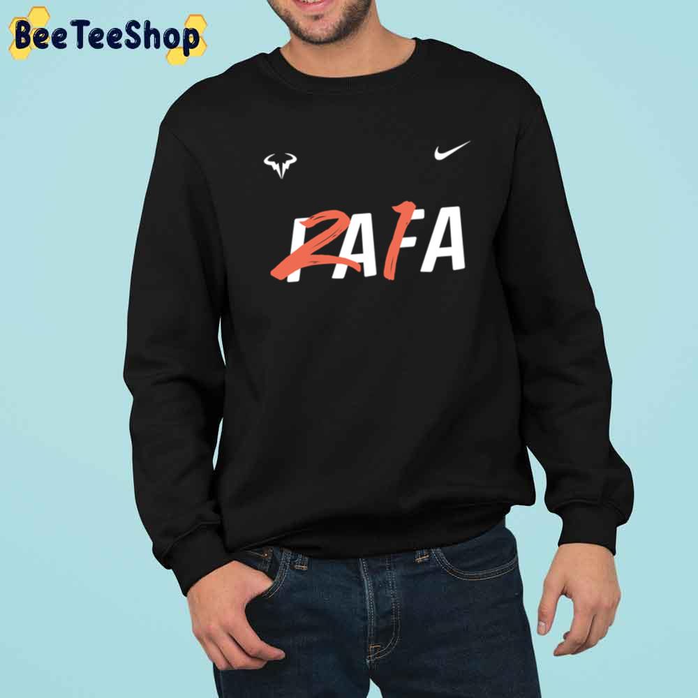 Rafa 21 Rafael Nadal Tennis Player Unisex T-Shirt Rafa 21 Rafael Nadal Tennis Player Unisex T-Shirt