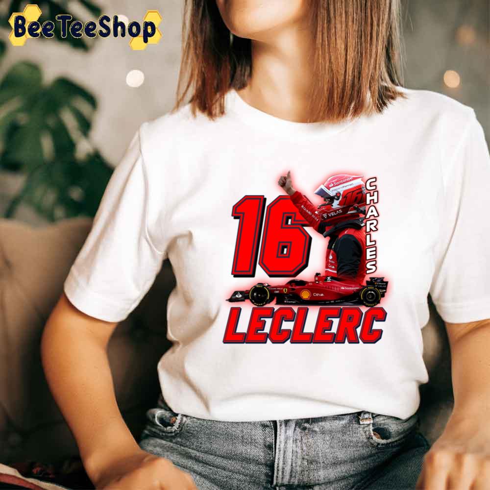 Red Style 16 Charles Leclerc F1 Scuderia Ferrari Racing Unisex T-Shirt Red Style 16 Charles Leclerc F1 Scuderia Ferrari Racing Unisex T-Shirt