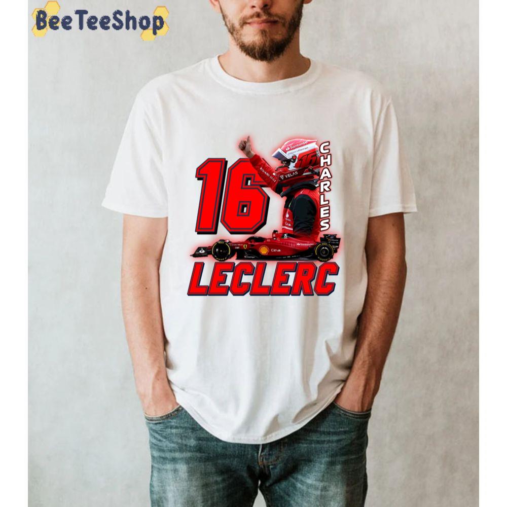 Red Style 16 Charles Leclerc F1 Scuderia Ferrari Racing Unisex T-Shirt Red Style 16 Charles Leclerc F1 Scuderia Ferrari Racing Unisex T-Shirt