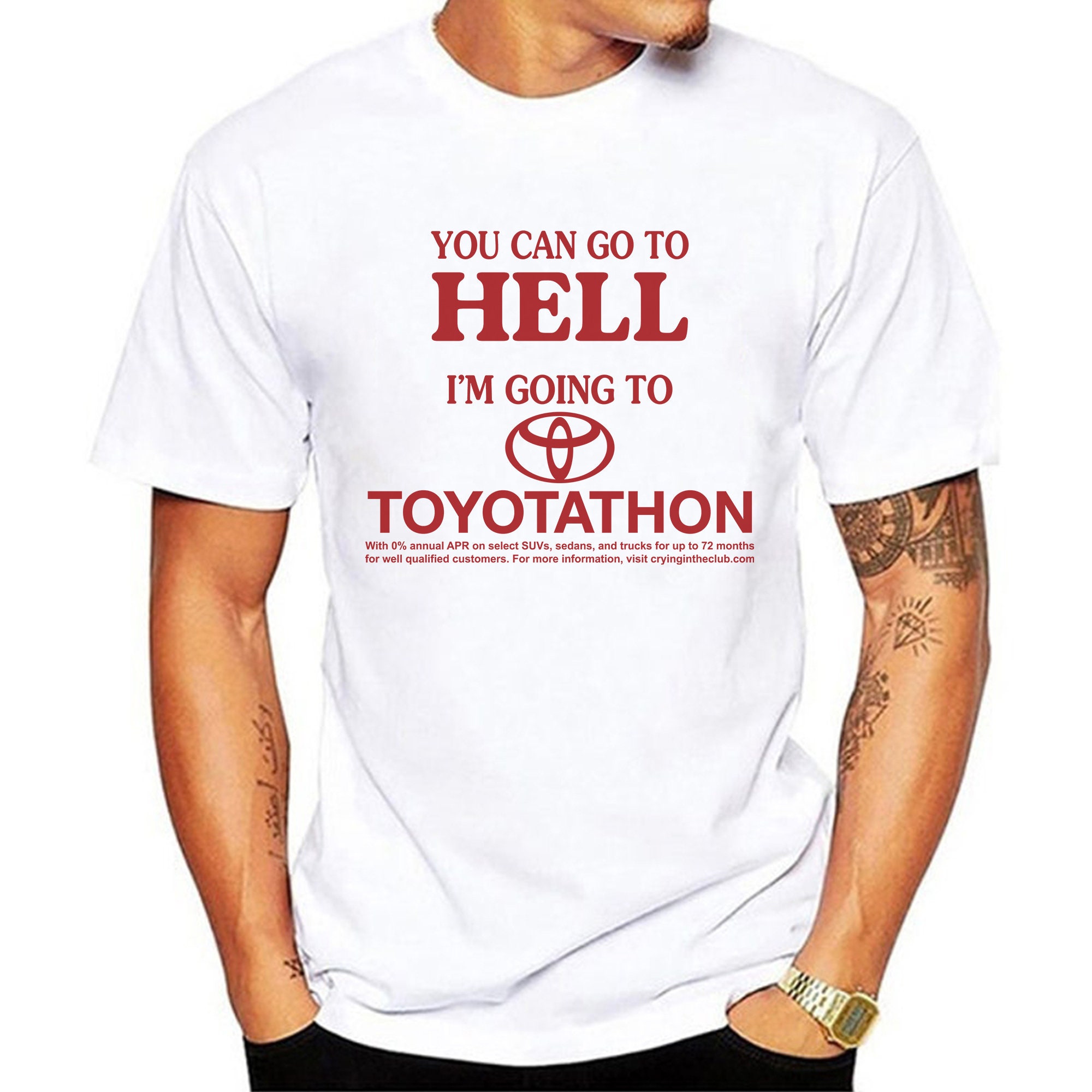 Red Style You Can Go To Hell I’m Going To Toyotathon Unisex T-Shirt Red Style You Can Go To Hell I’m Going To Toyotathon Unisex T-Shirt