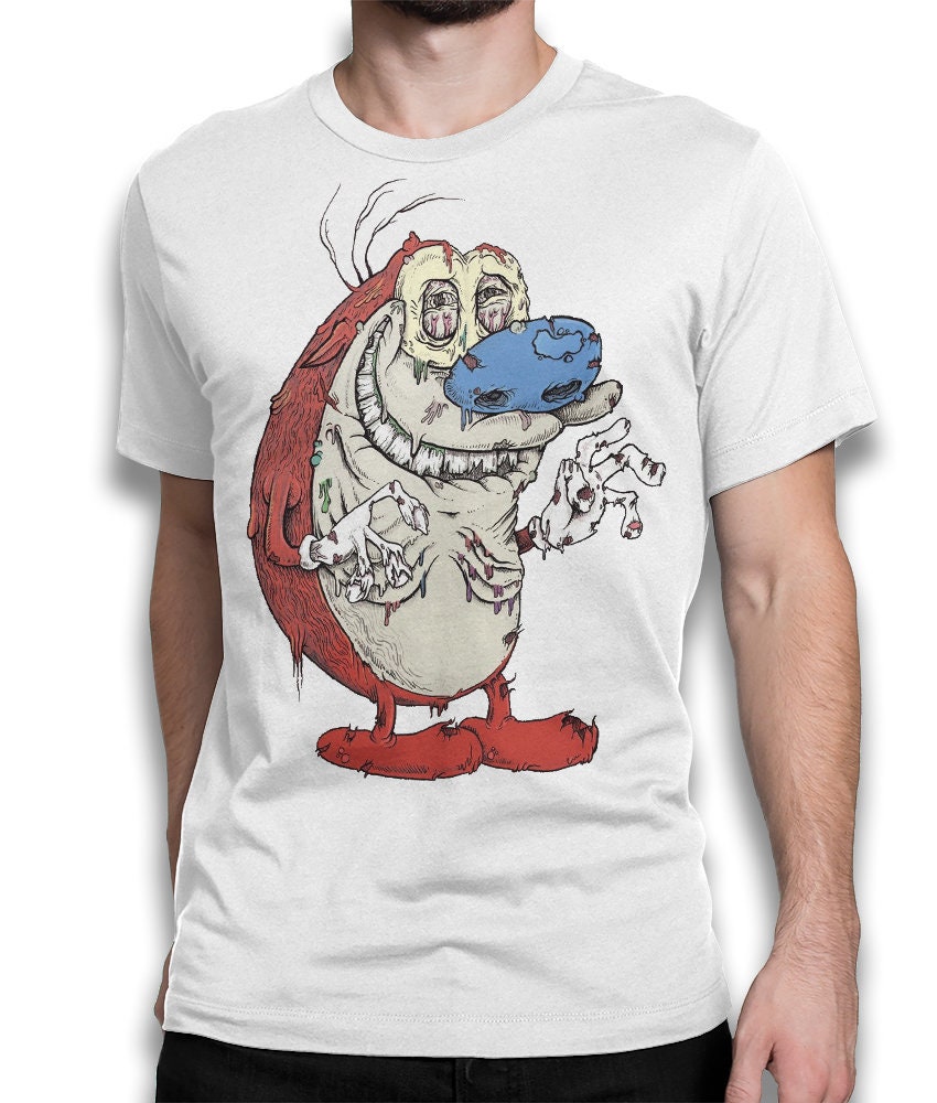 Ren And Stimpy Art T-Shirt Ren And Stimpy Art T-Shirt