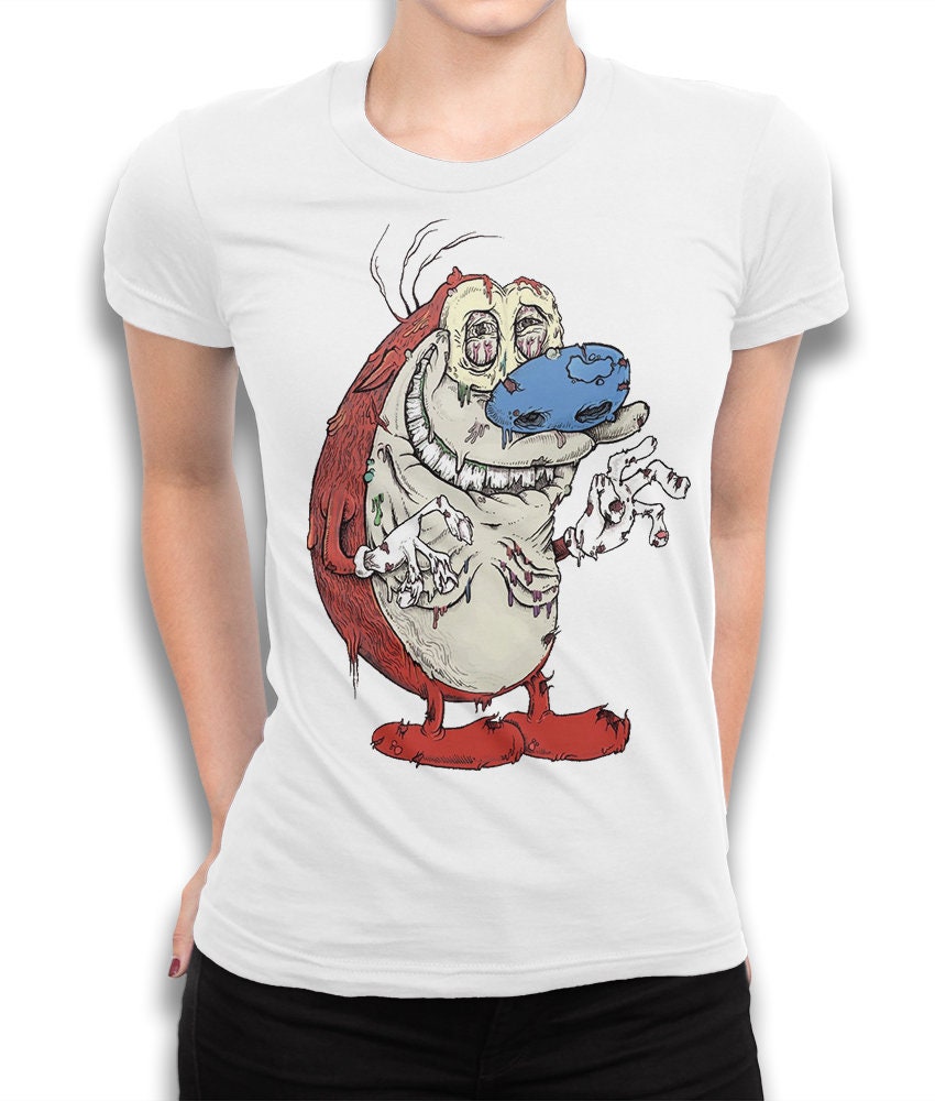 Ren And Stimpy Art T-Shirt Ren And Stimpy Art T-Shirt
