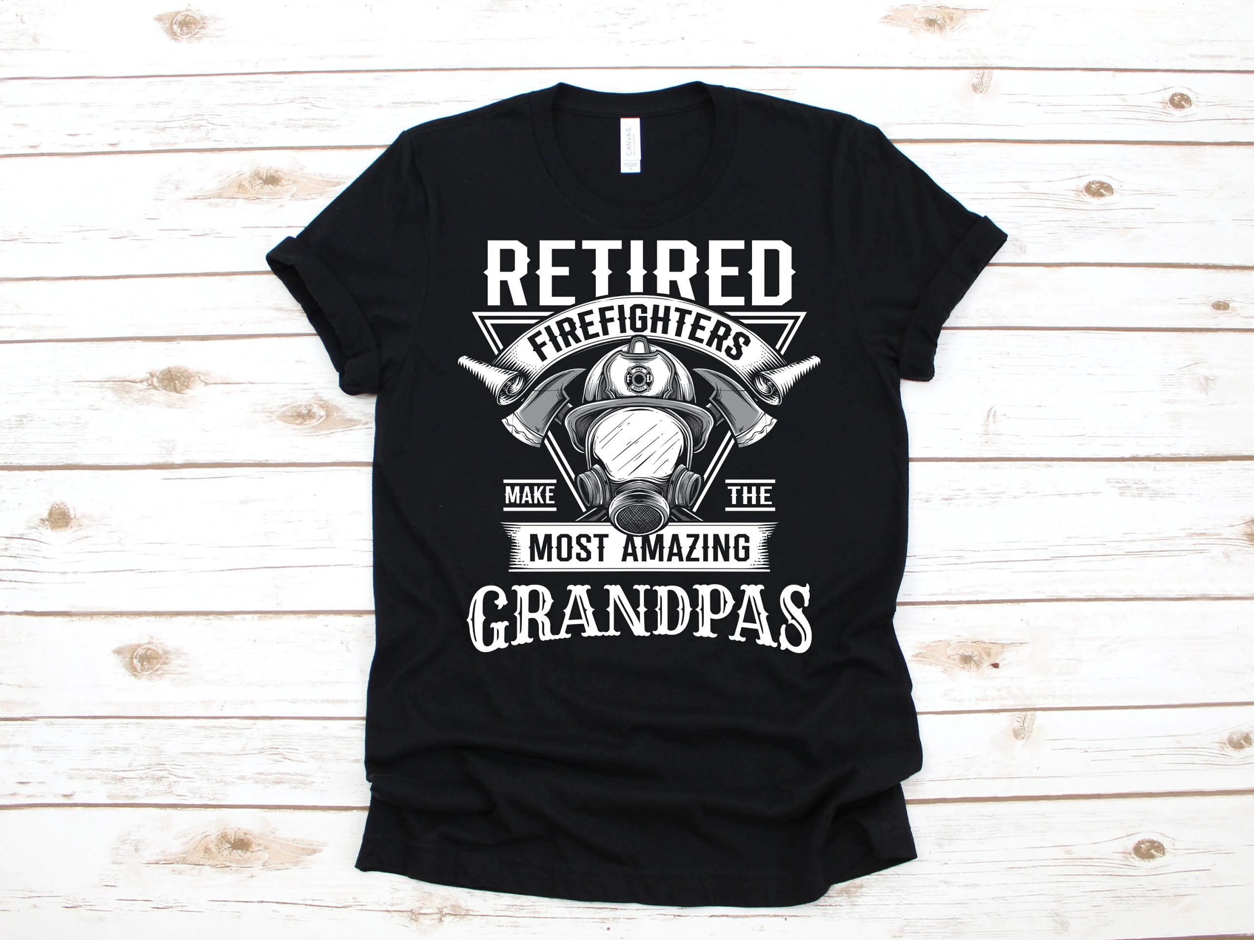 Retired Firefighter Make The Most Amazing Grandpa Unisex T-Shirt Retired Firefighter Make The Most Amazing Grandpa Unisex T-Shirt