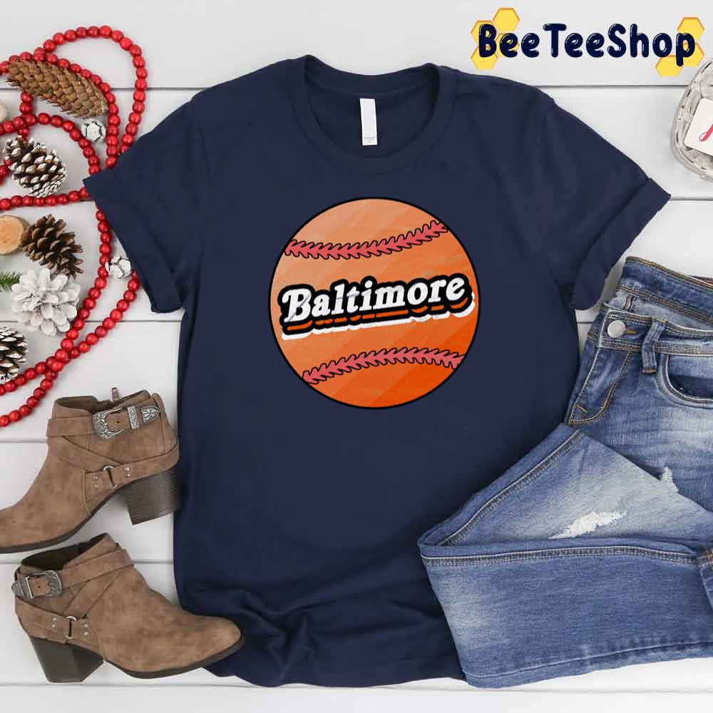 Retro Baseball Baltimore Orioles Baseball Unisex T-Shirt Retro Baseball Baltimore Orioles Baseball Unisex T-Shirt
