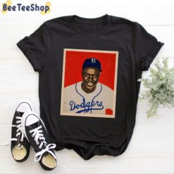 Retro Jackie Robinson 1954 Baseball Unisex T-Shirt Retro Jackie Robinson 1954 Baseball Unisex T-Shirt