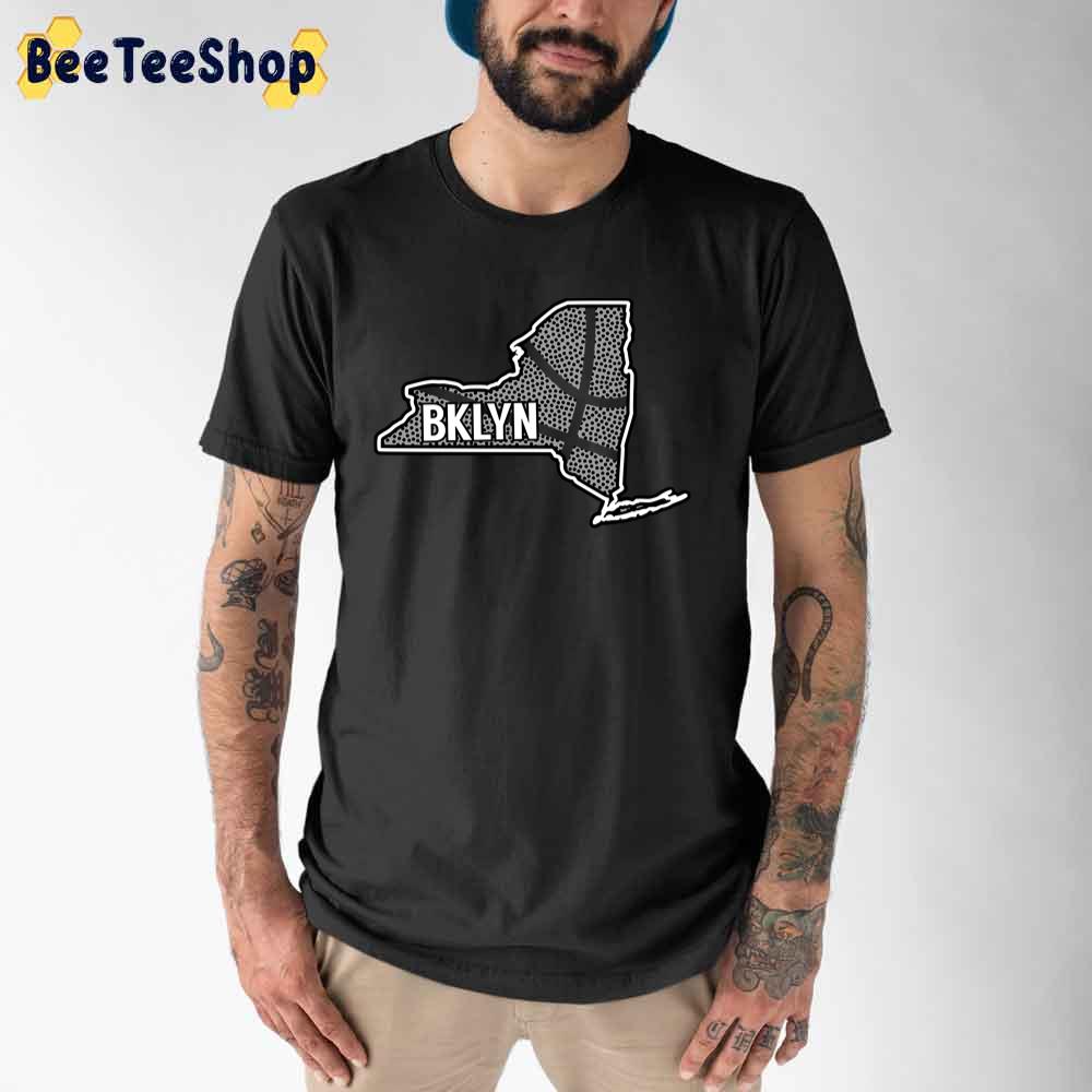 Retro Ny Outline Brooklyn Nets Basketball Unisex T-Shirt Retro Ny Outline Brooklyn Nets Basketball Unisex T-Shirt