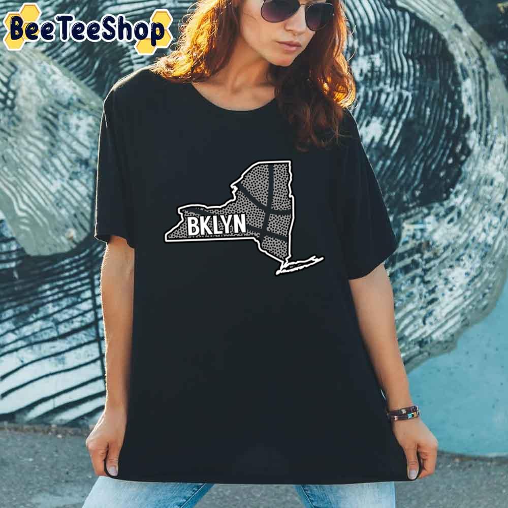 Retro Ny Outline Brooklyn Nets Basketball Unisex T-Shirt Retro Ny Outline Brooklyn Nets Basketball Unisex T-Shirt