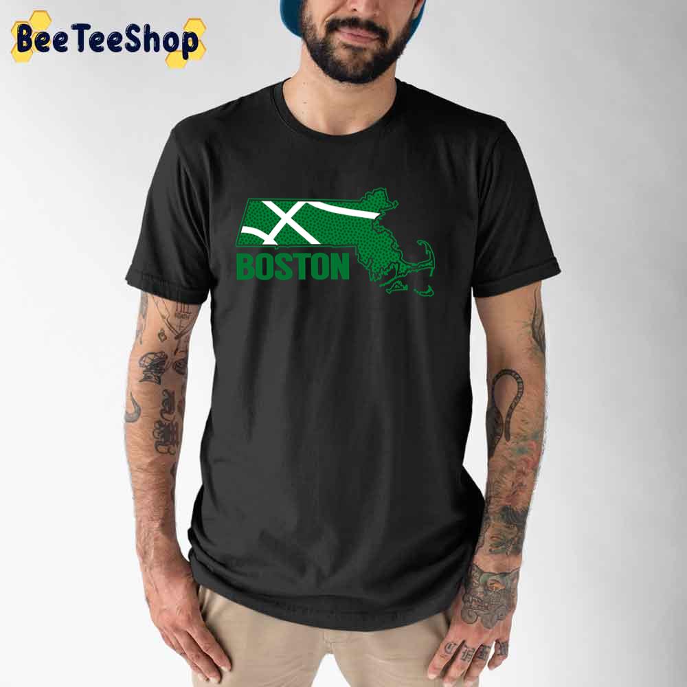 Retro Outline Boston Celtics Basketball Unisex T-Shirt Retro Outline Boston Celtics Basketball Unisex T-Shirt