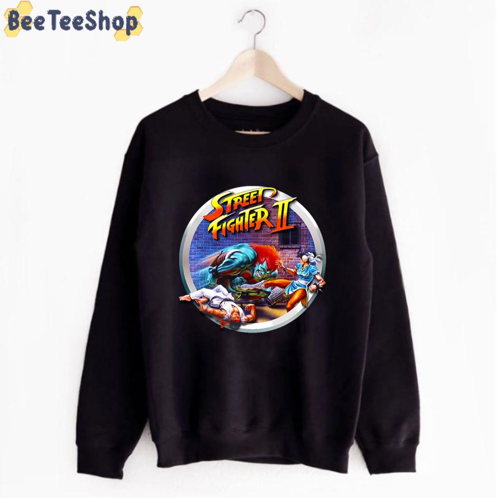 Retro Street Fighter Ii Game Unisex T-Shirt Retro Street Fighter Ii Game Unisex T-Shirt