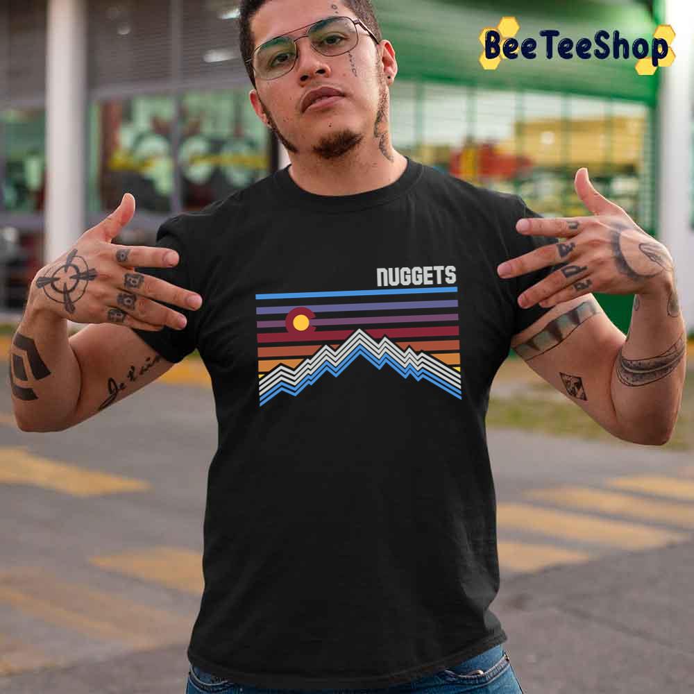 Retro Style Denver Nuggets Basketball Unisex T-Shirt Retro Style Denver Nuggets Basketball Unisex T-Shirt