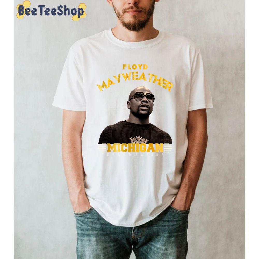 Retro Style Floyd Mayweather Michigan Boxing Unisex T-Shirt Retro Style Floyd Mayweather Michigan Boxing Unisex T-Shirt