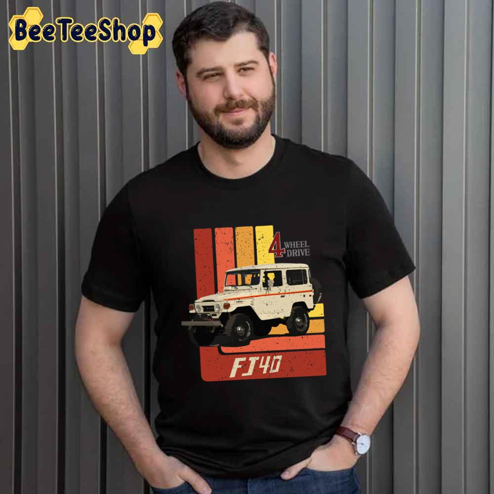 Retro Toyota Land Cruiser Fj40 Unisex T-Shirt Retro Toyota Land Cruiser Fj40 Unisex T-Shirt