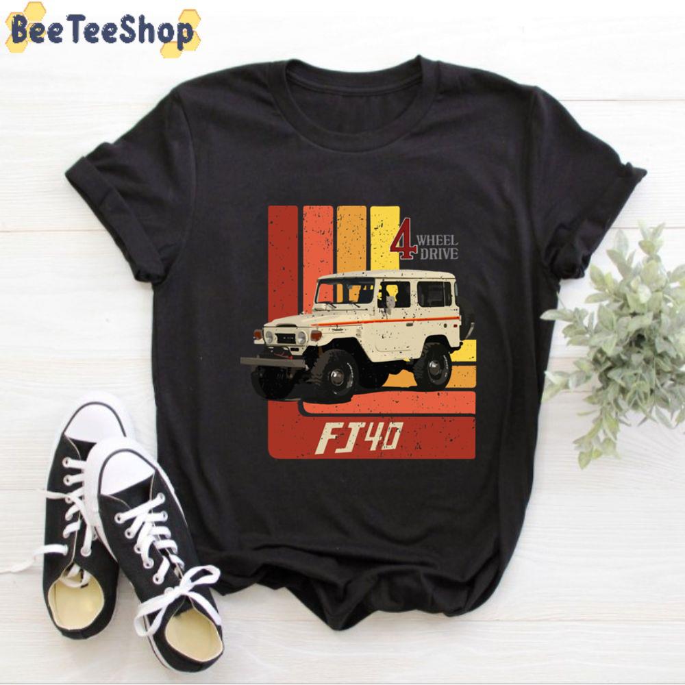 Retro Toyota Land Cruiser Fj40 Unisex T-Shirt Retro Toyota Land Cruiser Fj40 Unisex T-Shirt