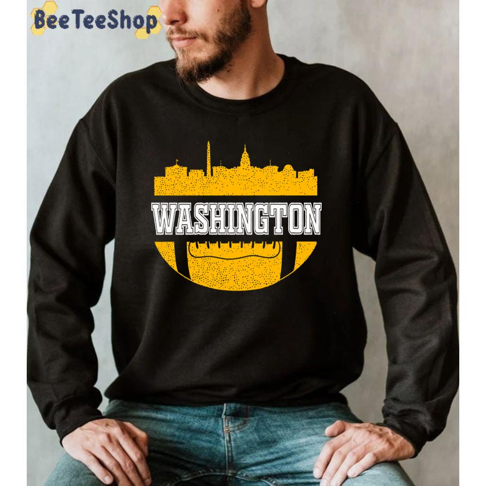 Retro Vintage Dc Skyline Washington Commanders Football Unisex Sweatshirt Retro Vintage Dc Skyline Washington Commanders Football Unisex Sweatshirt