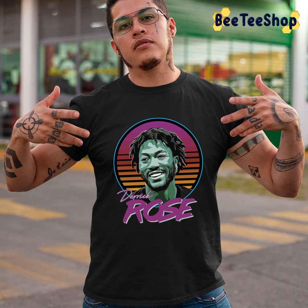 Retro Vintage Style D Rose Basketball Sport Unisex T-Shirt Retro Vintage Style D Rose Basketball Sport Unisex T-Shirt