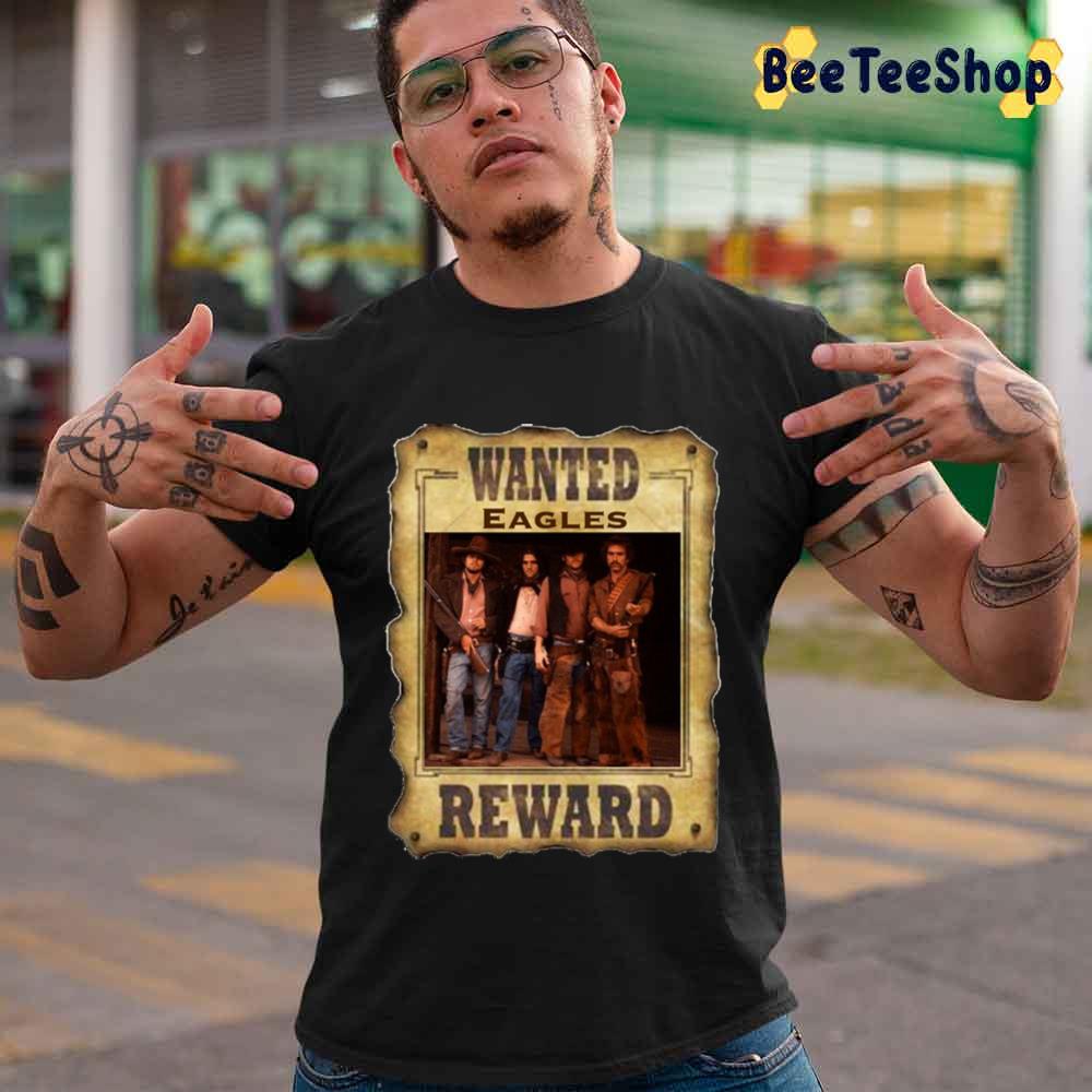 Retro Vintage Wanted Eagles Reward Unisex T-Shirt Retro Vintage Wanted Eagles Reward Unisex T-Shirt