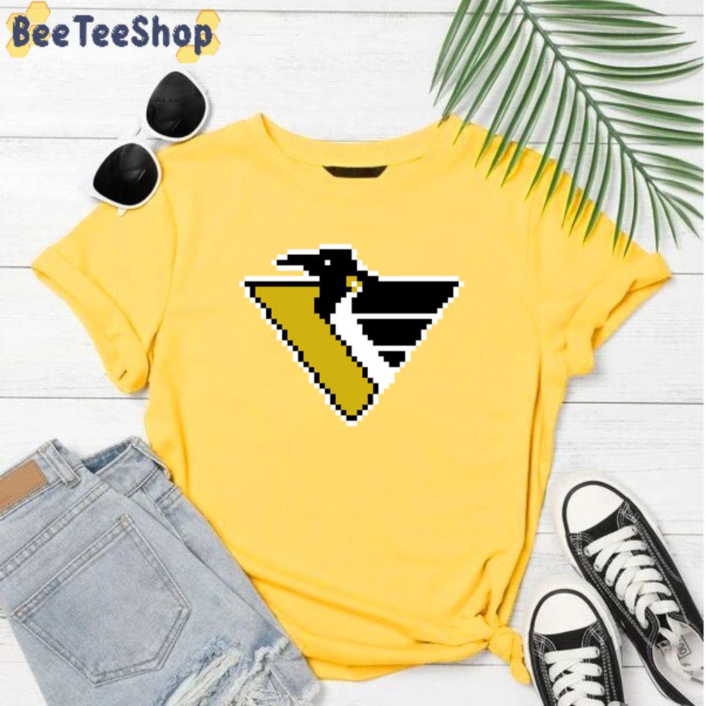 Robopen Pixelated Pittsburgh Penguins Hockey Unisex T-Shirt Robopen Pixelated Pittsburgh Penguins Hockey Unisex T-Shirt