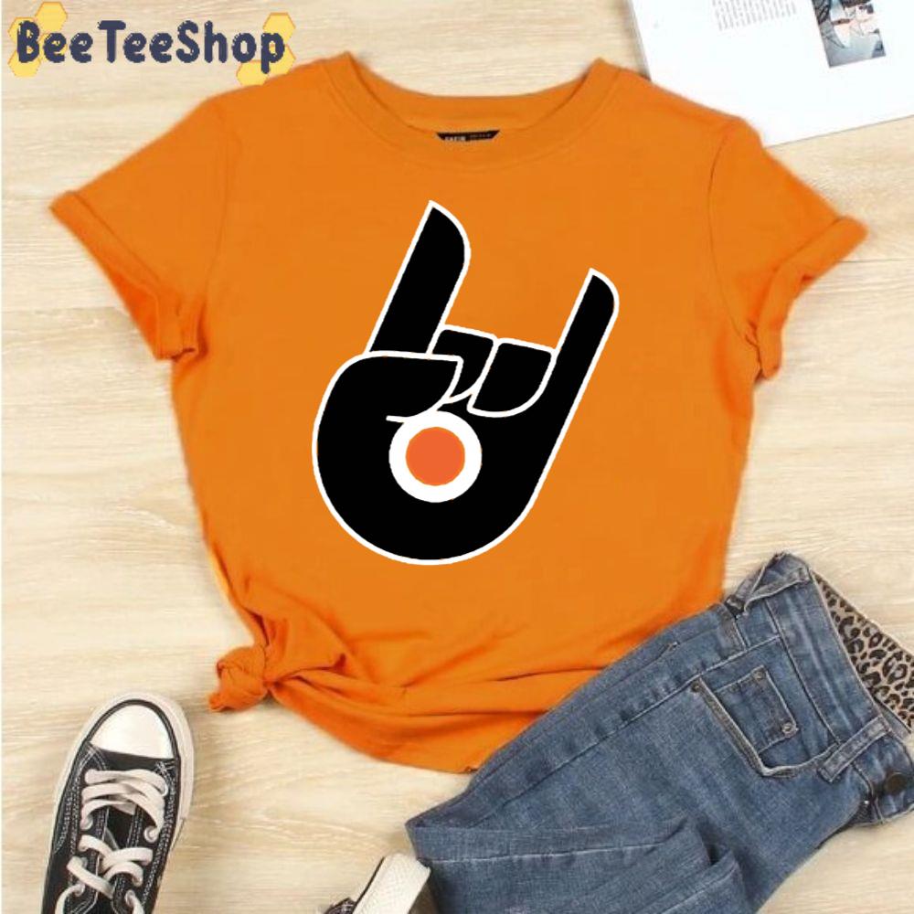 Rock On Philadelphia Flyers Hockey Unisex T-Shirt Rock On Philadelphia Flyers Hockey Unisex T-Shirt