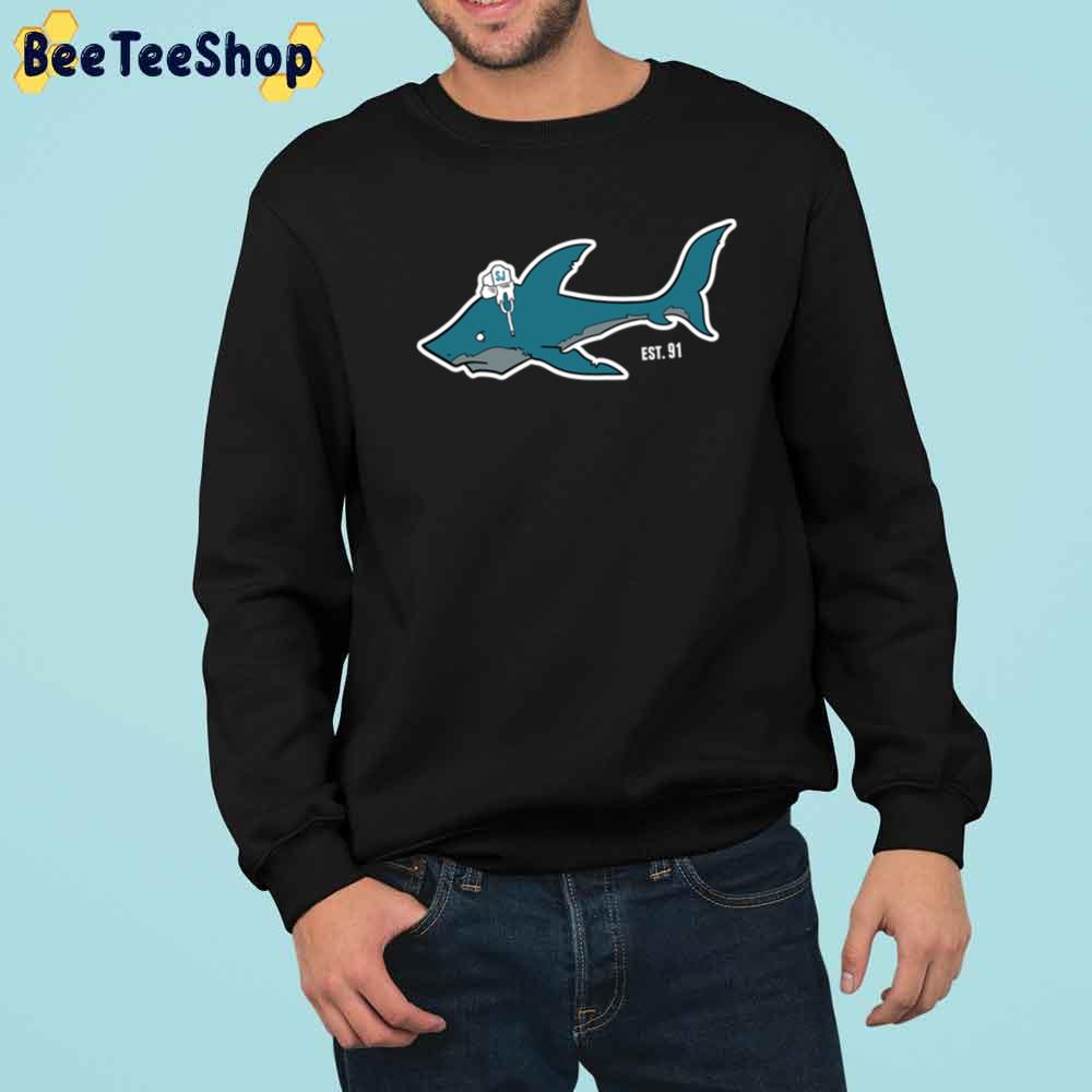 Shark With Hat San Jose Hockey Unisex T-Shirt Shark With Hat San Jose Hockey Unisex T-Shirt