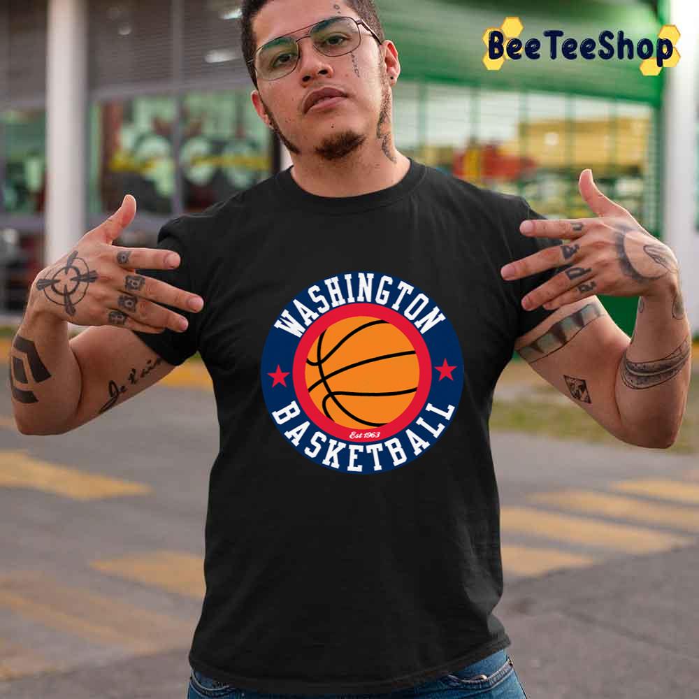 Simple Logo Washington Wizards Basketball Unisex T-Shirt Simple Logo Washington Wizards Basketball Unisex T-Shirt