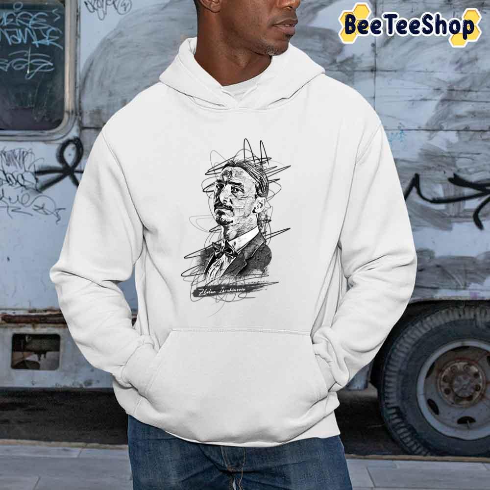 Sketch Art Zlatan Ibrahimovic Football Unisex Sweatshirt Sketch Art Zlatan Ibrahimovic Football Unisex Sweatshirt