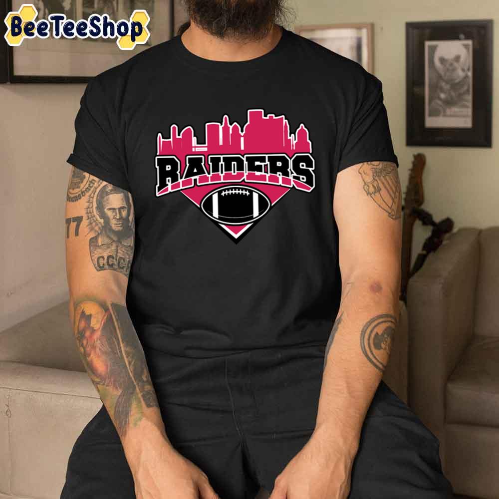 Skyline Oakland Raiders Football Unisex T-Shirt Skyline Oakland Raiders Football Unisex T-Shirt