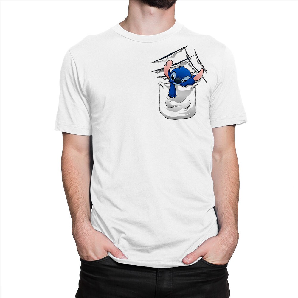 Sleepy Stitch In A Pocket T-Shirt Sleepy Stitch In A Pocket T-Shirt
