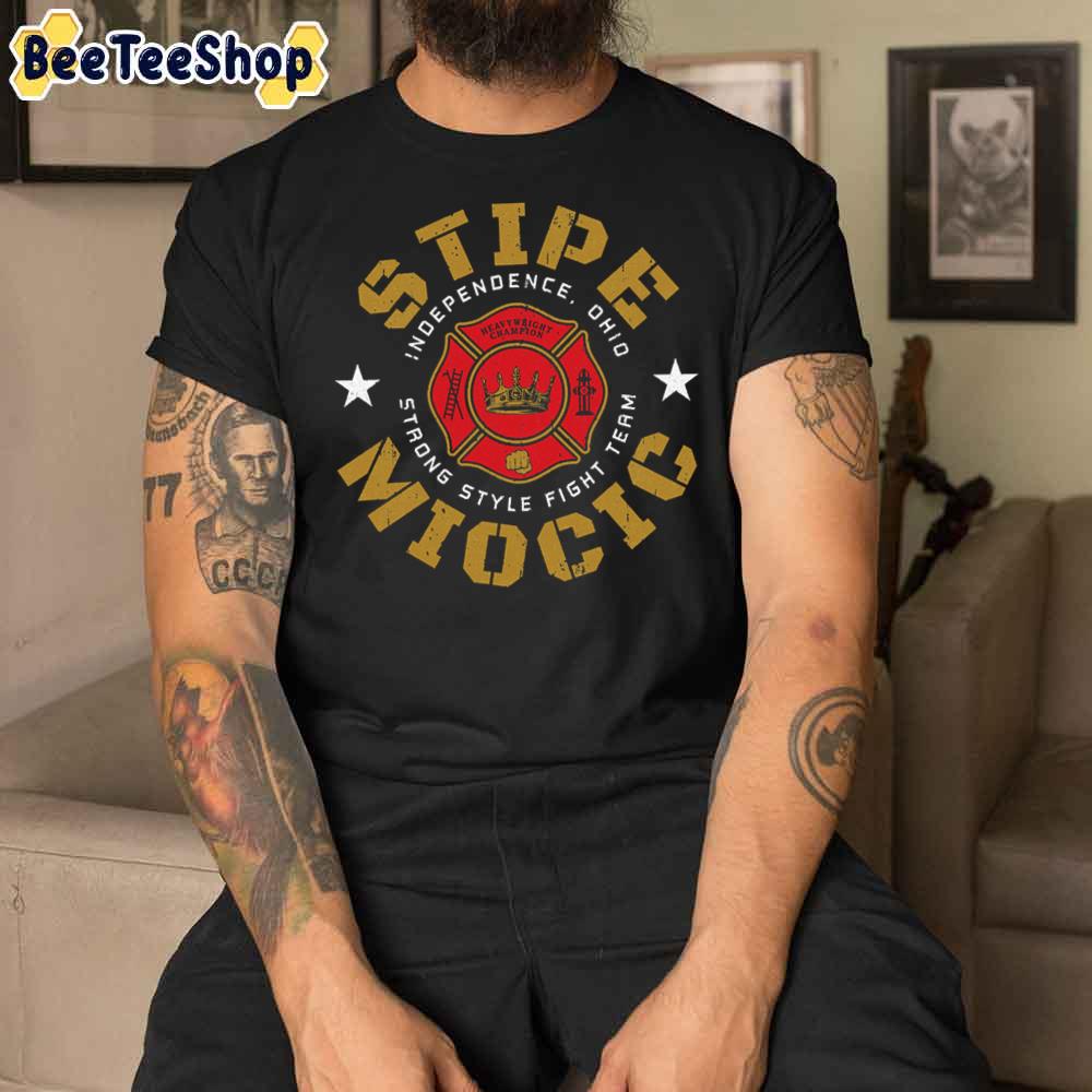 Stipe Miocic FireFighter Unisex T-Shirt Stipe Miocic FireFighter Unisex T-Shirt