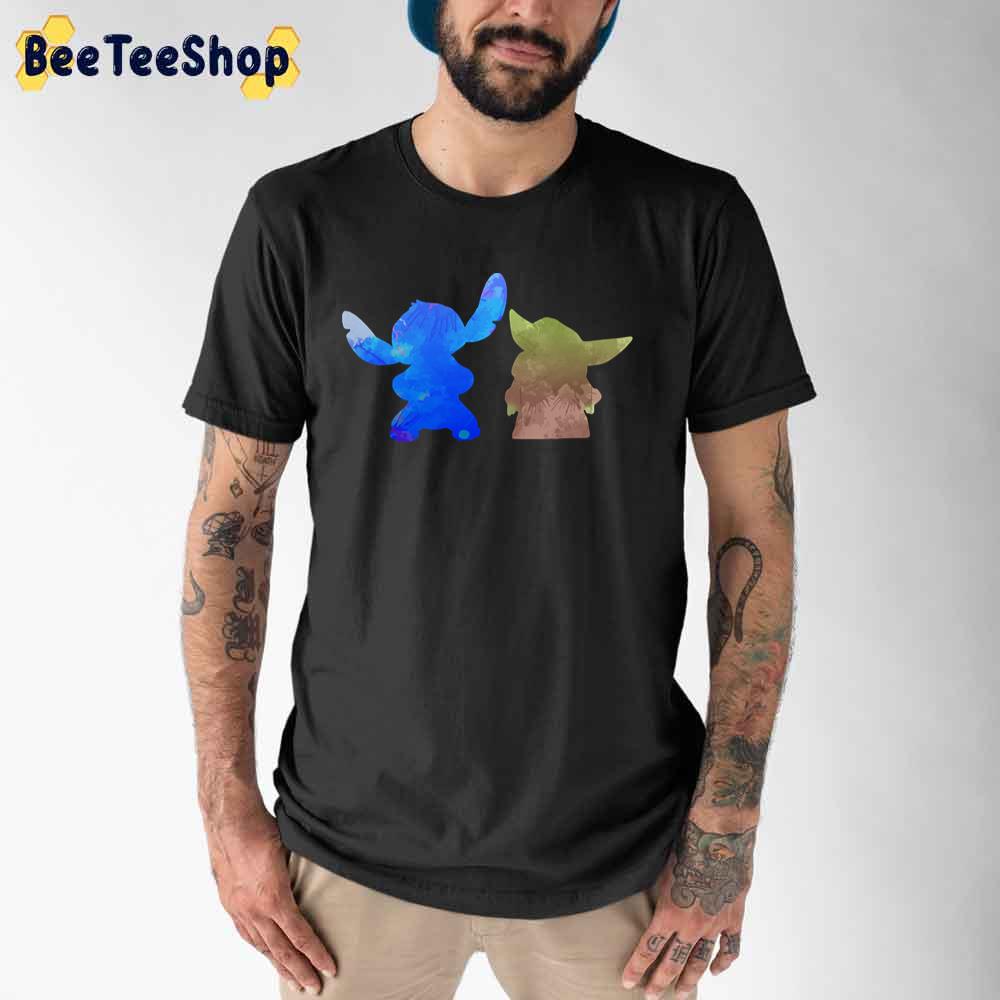 Stitch And Yoda Unisex T-Shirt Stitch And Yoda Unisex T-Shirt