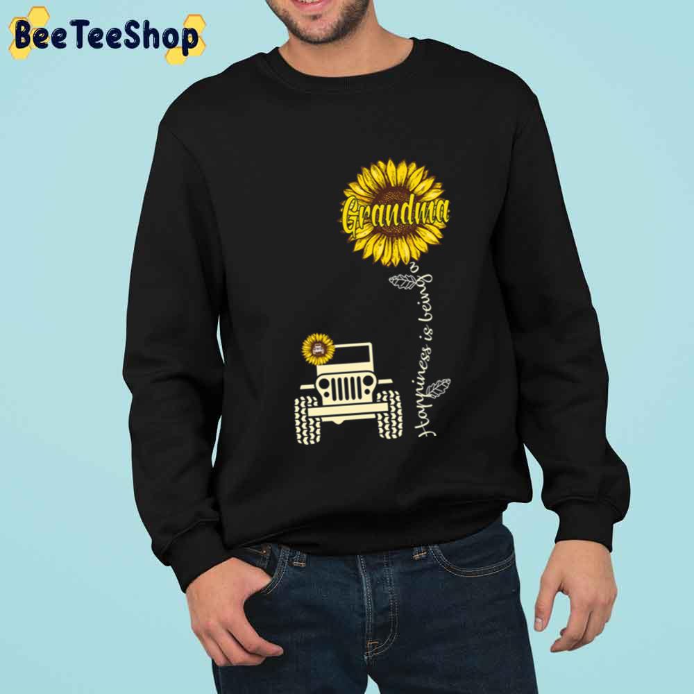 Sunflower Jeep Grandma Unisex T-Shirt Sunflower Jeep Grandma Unisex T-Shirt