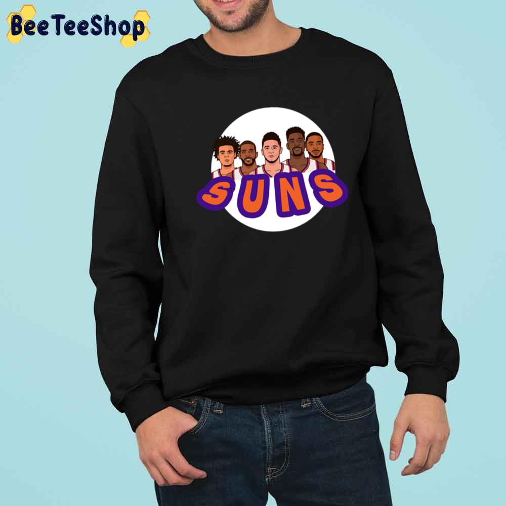 Suns Dbook Booker Cp3 Ayton Cam Johnson Phoenix Phoenix Suns Basketball Unisex T-Shirt Suns Dbook Booker Cp3 Ayton Cam Johnson Phoenix Phoenix Suns Basketball Unisex T-Shirt