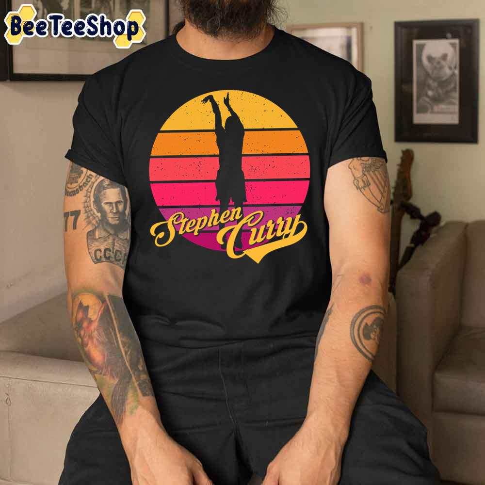 Sunset Stephen Curry Golden State Warriors Basketball Unisex T-Shirt Sunset Stephen Curry Golden State Warriors Basketball Unisex T-Shirt