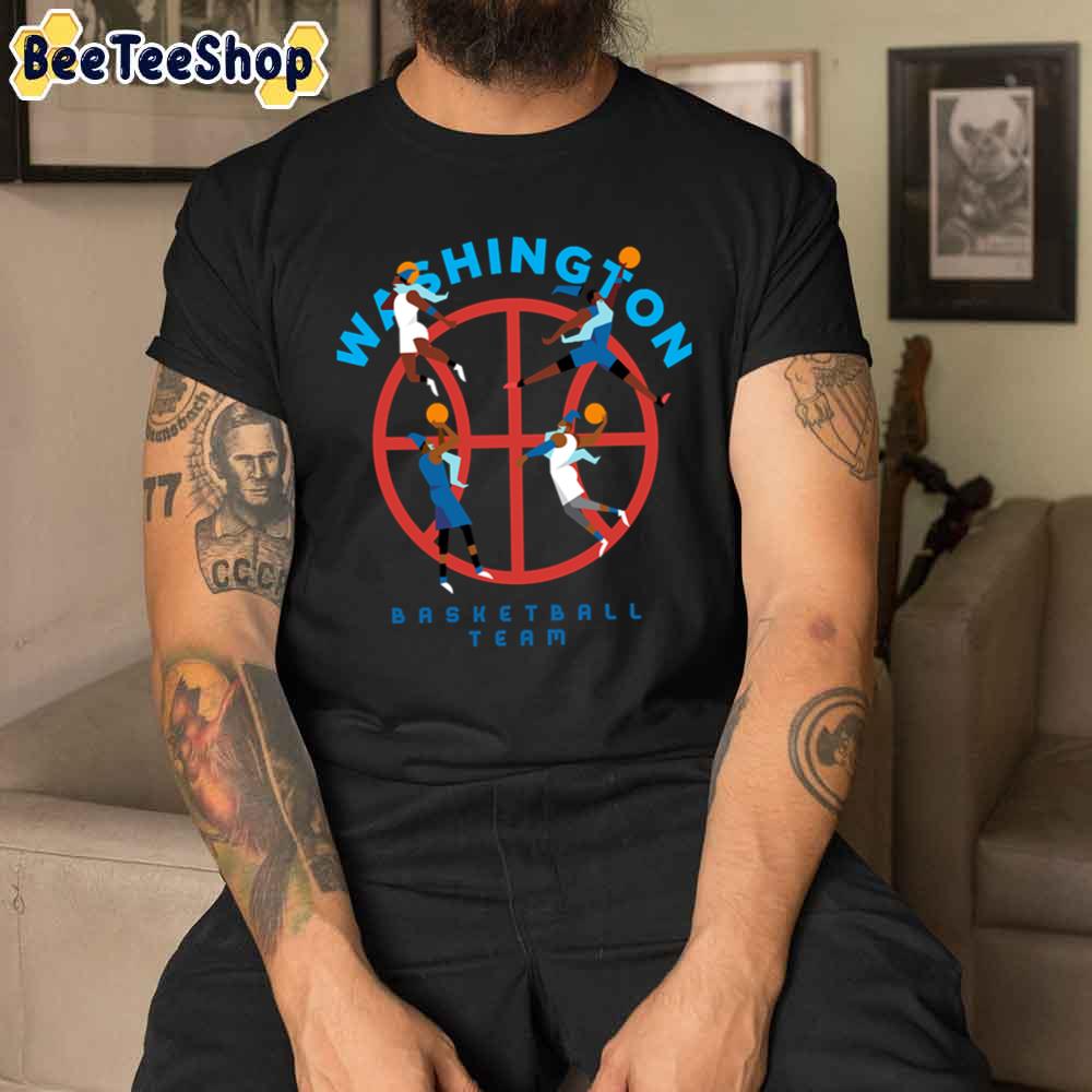 Team Washington Wizards Basketball Unisex T-Shirt Team Washington Wizards Basketball Unisex T-Shirt