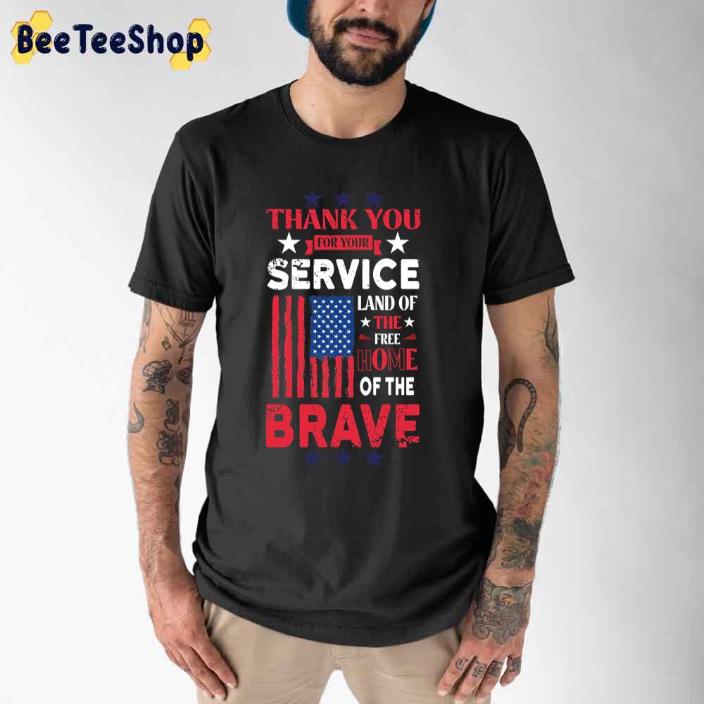 Thank You For Your Service Veteran Day Unisex T-Shirt Thank You For Your Service Veteran Day Unisex T-Shirt