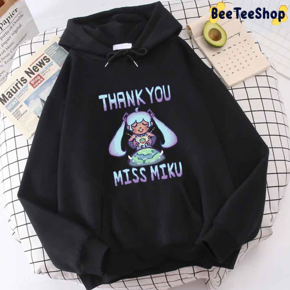 Thank You Miss Hatsune Miku Unisex Hoodie Thank You Miss Hatsune Miku Unisex Hoodie