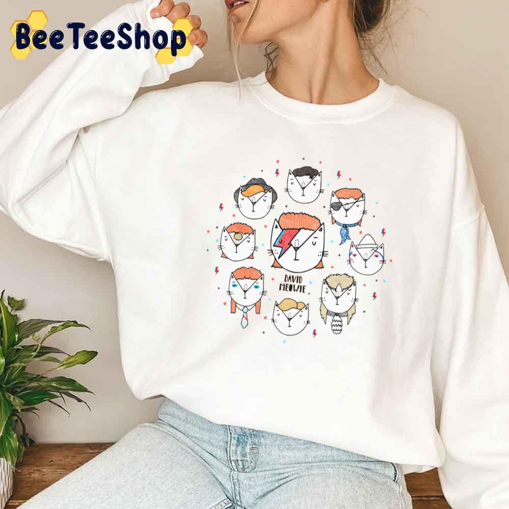 The 9 Lives Of David Meowie Unisex T-Shirt The 9 Lives Of David Meowie Unisex T-Shirt