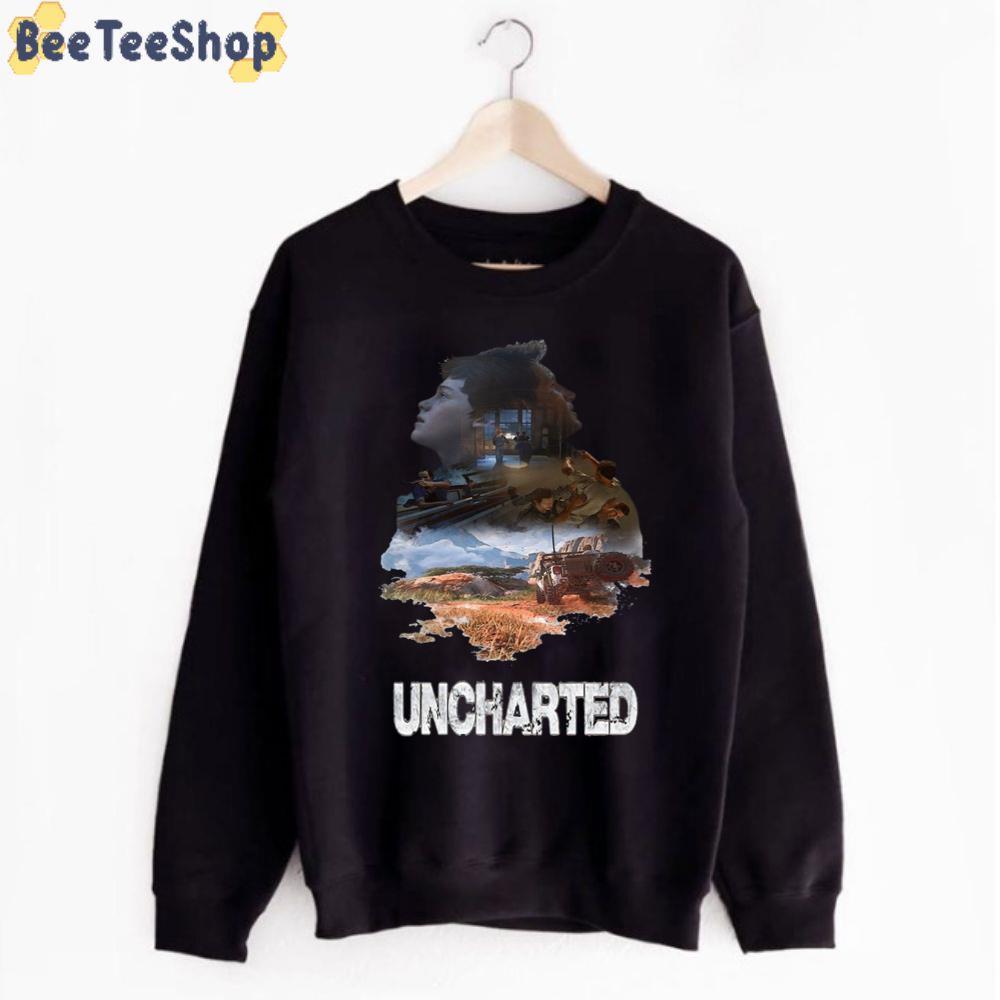 The Game Graphic Uncharted Unisex T-Shirt The Game Graphic Uncharted Unisex T-Shirt