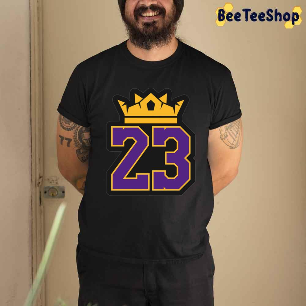 The King Is Back Los Angeles Lakers Basketball Unisex T-Shirt The King Is Back Los Angeles Lakers Basketball Unisex T-Shirt