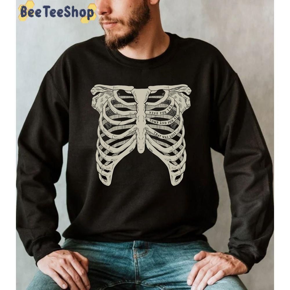 The Locked Tomb Ribcage Unisex Sweatshirt The Locked Tomb Ribcage Unisex Sweatshirt