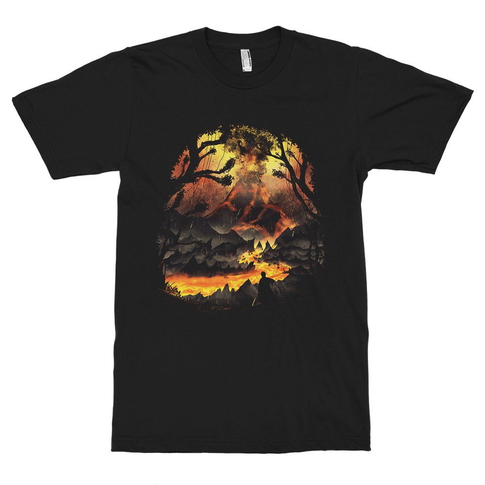 The Lord Of The Rings Mount Doom T-Shirt The Lord Of The Rings Mount Doom T-Shirt