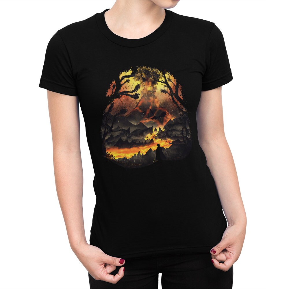 The Lord Of The Rings Mount Doom T-Shirt The Lord Of The Rings Mount Doom T-Shirt