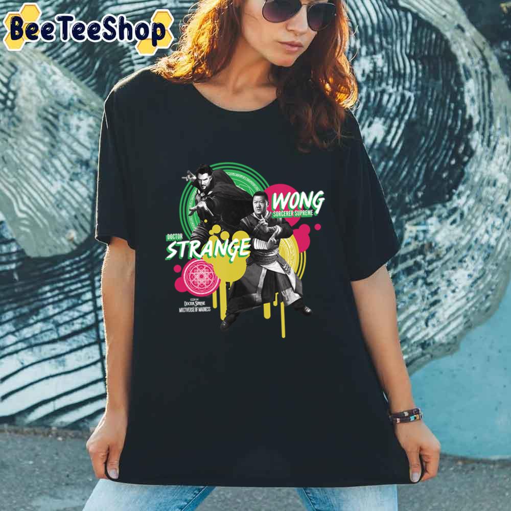 The Marvel Doctor Strange In The Multiverse Of Madness Wong Drip Unisex T-Shirt The Marvel Doctor Strange In The Multiverse Of Madness Wong Drip Unisex T-Shirt