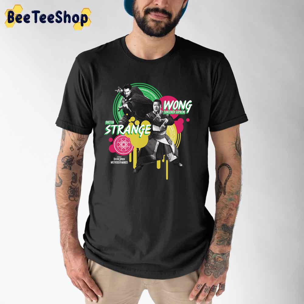 The Marvel Doctor Strange In The Multiverse Of Madness Wong Drip Unisex T-Shirt The Marvel Doctor Strange In The Multiverse Of Madness Wong Drip Unisex T-Shirt